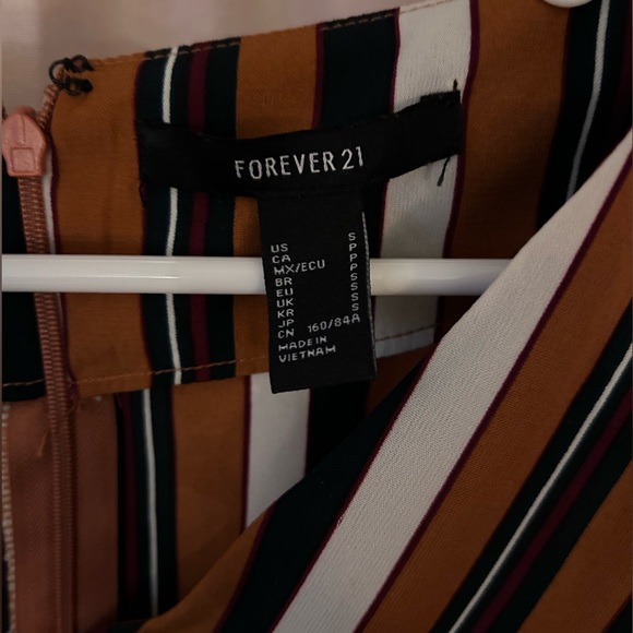 retro mini striped dress - Picture 4 of 5